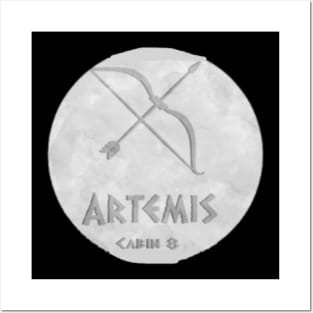 artemis cabin 8 Posters and Art